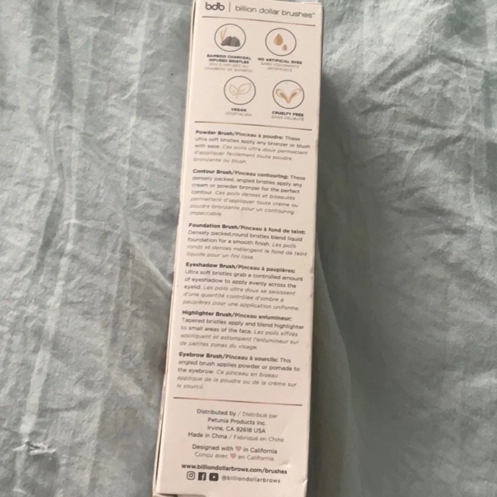 NEW bdb Pro Brush Essentials Kit - Vegan Makeup Brush Set